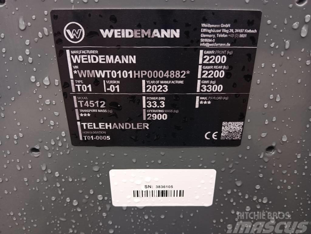 Weidemann T4512 Teleskoplader