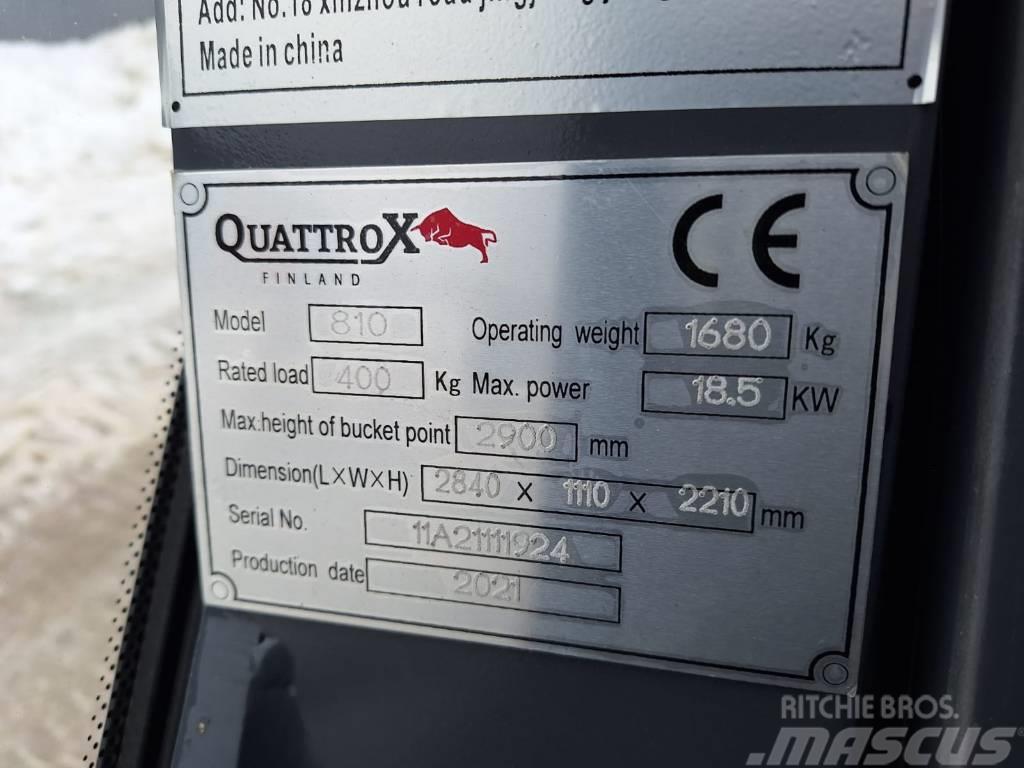  Quattrox 810 KAUHA+PIIKIT Minilader