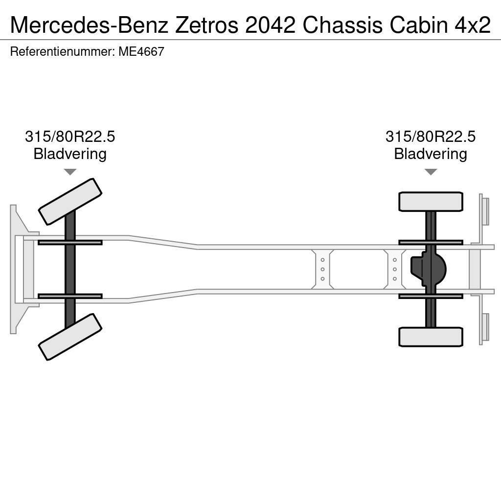 Mercedes-Benz Zetros 2042 Chassis Cabin Wechselfahrgestell