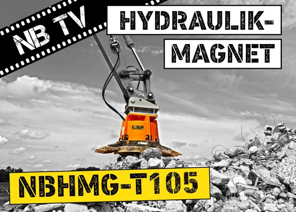  Hydraulikmagnet NBHMG T105 | Baggermagnet | 19-23t Raupenbagger