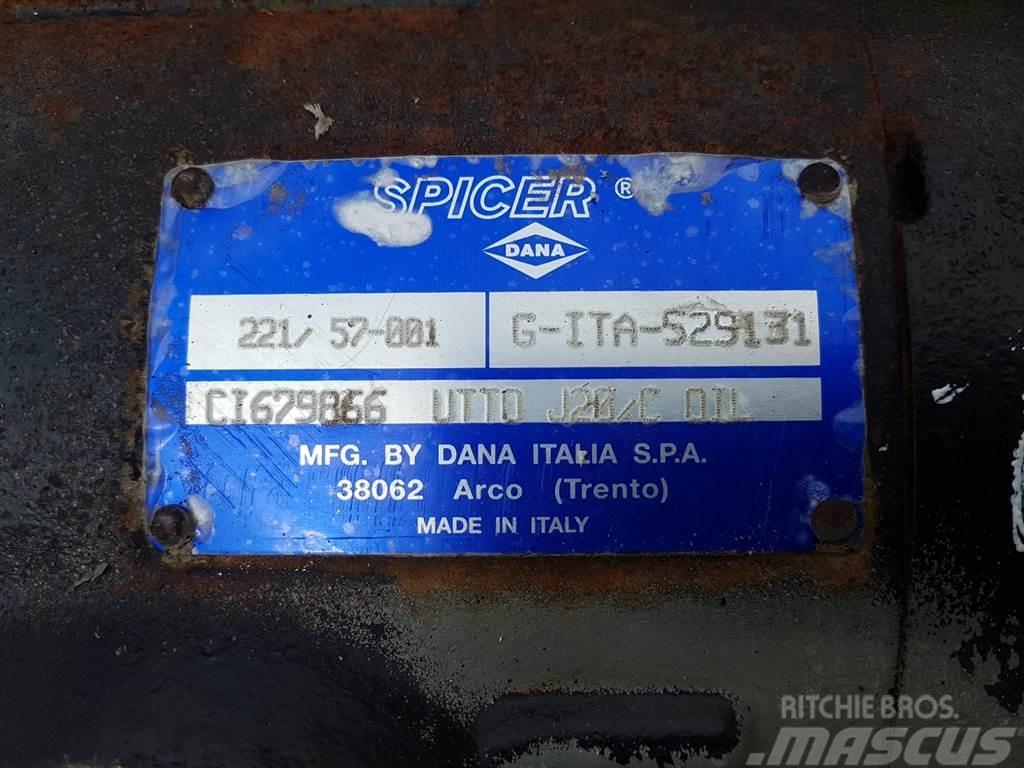 Spicer Dana 221/57-001 - Manitou 160 ATJ - Axle LKW-Achsen