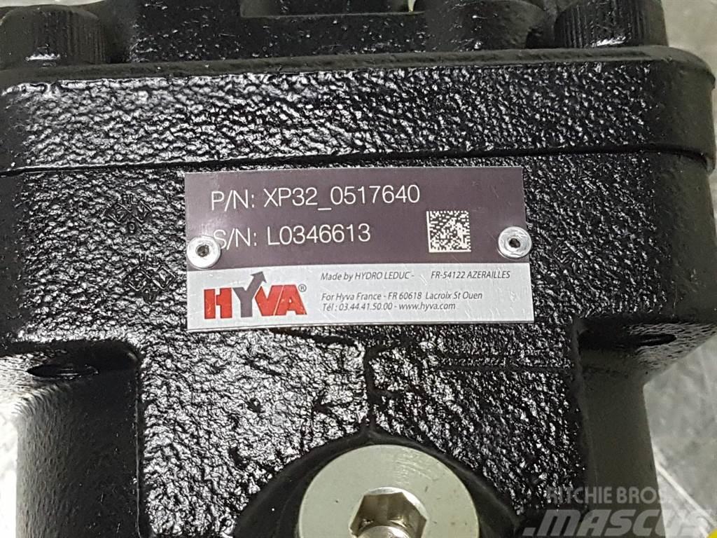 Hyva XP32_0517640-Hydraulic motor/Hydraulikmotor Hydraulik