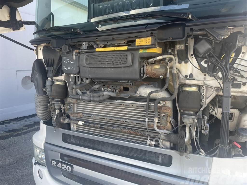 Scania R 420 4x2-3700 Topline + PM 12.5 S nosturi radioll Kranwagen