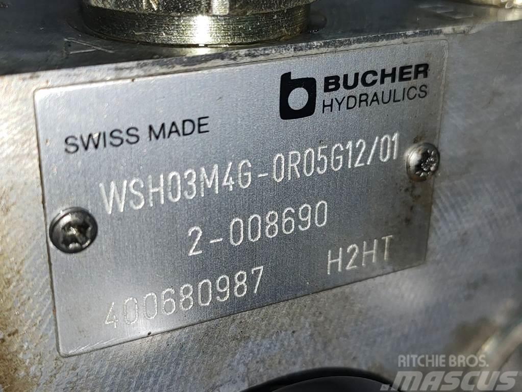 Bucher CITYCAT5000-Bucher Hydraulics WSH03M4G-Valve Hydraulik