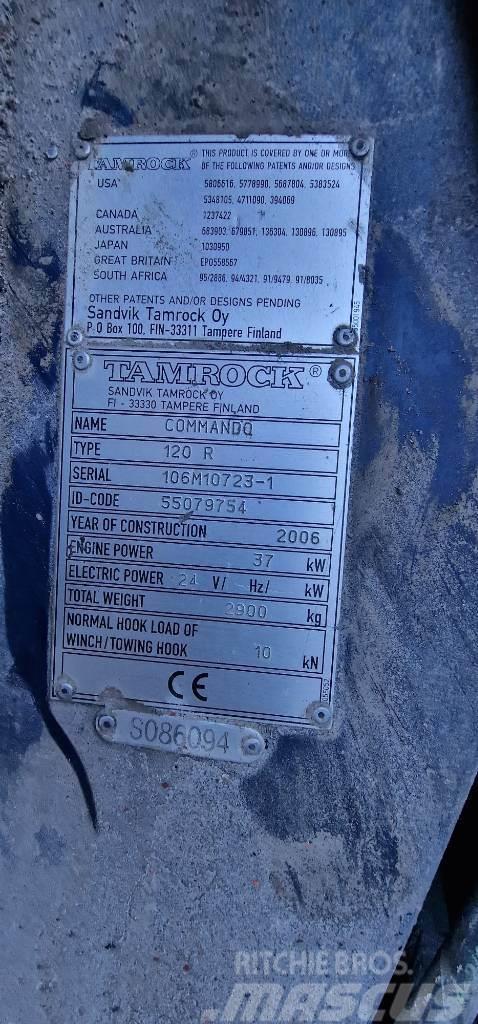 Tamrock Commando 120R Oberflächenbohrgeräte