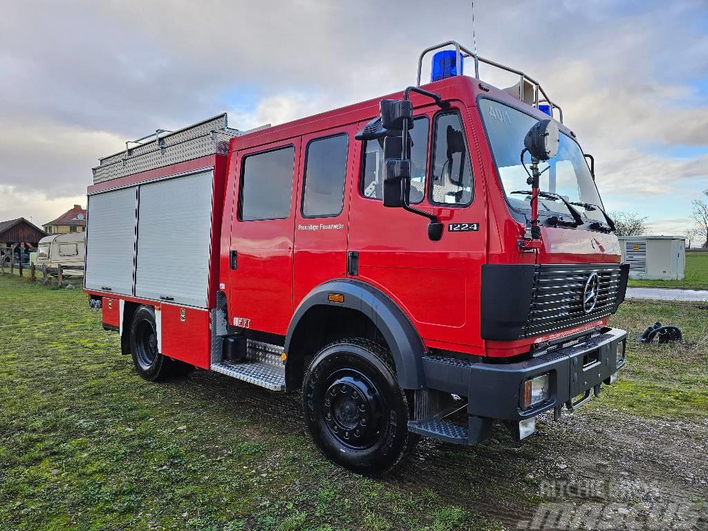 Mercedes-Benz 1224 AF 4x4  Feuerwehr Autobomba Firetruck Löschfahrzeuge