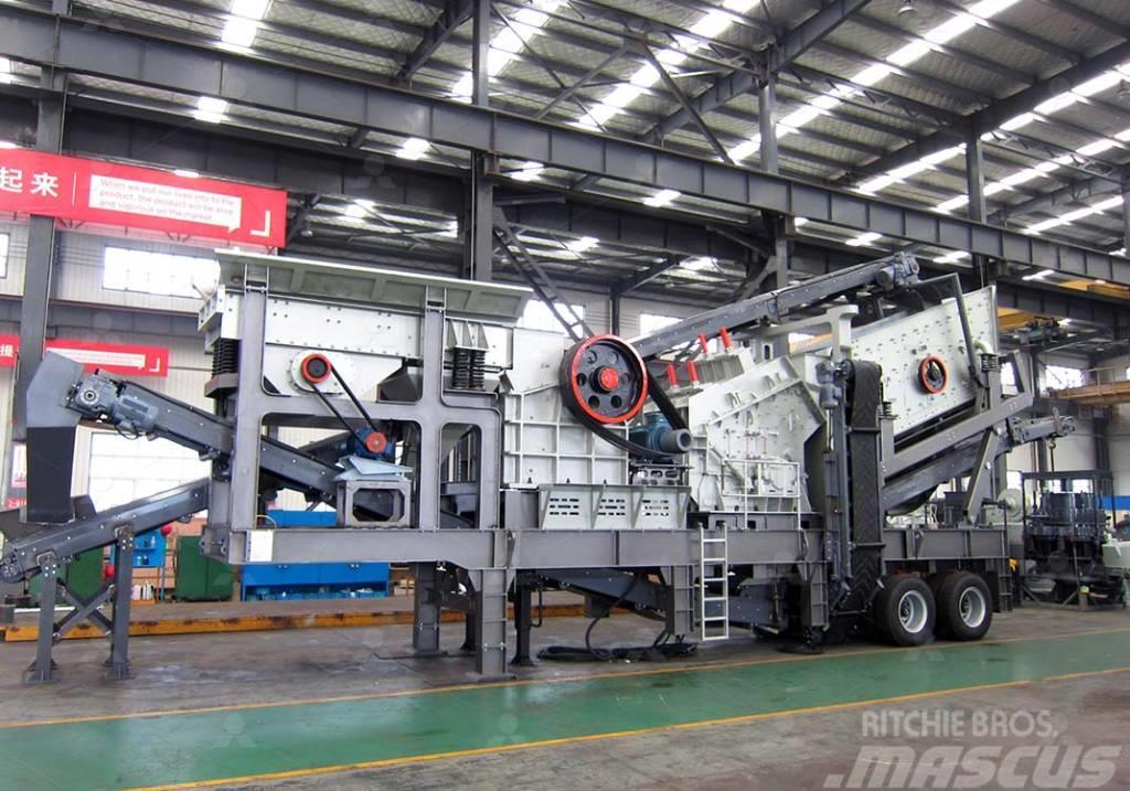 Liming Y3S23G93E46Y55B Combination mobile crusher Mobile Brecher