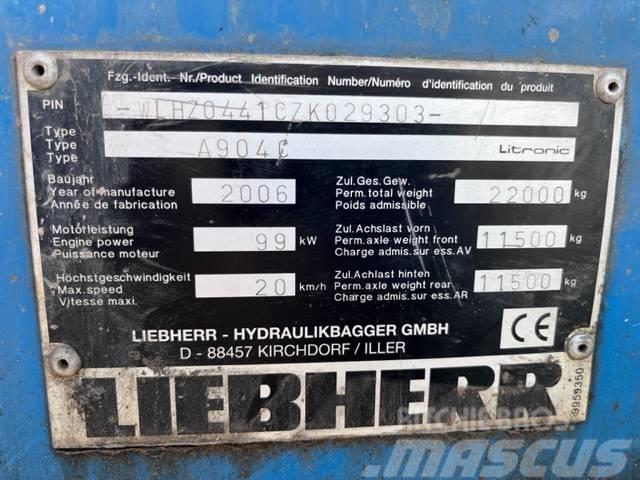 Liebherr A 904 C Litronic Mobilbagger