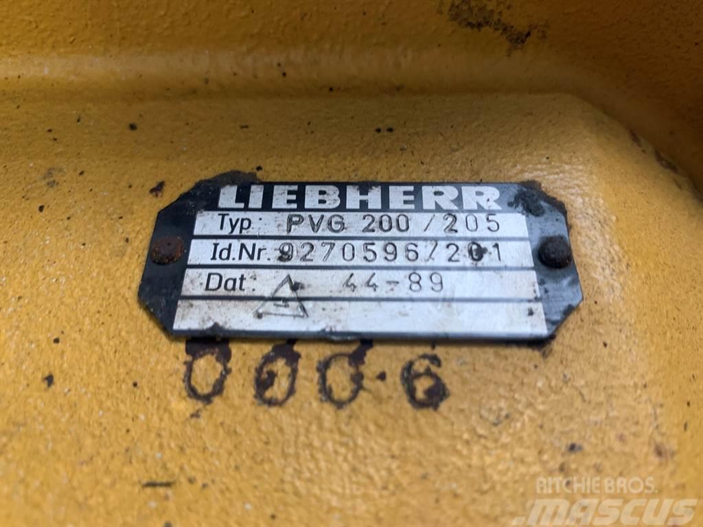 Liebherr L 541 - PVG200/ 205 - Transmission/Getriebe Getriebe