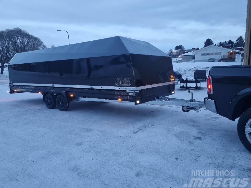 Lorries snowmaster tt-695i Black edition Leichtauflieger