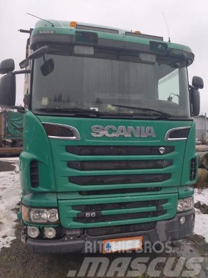 Scania 560 +Laurell Kleinholztransporter