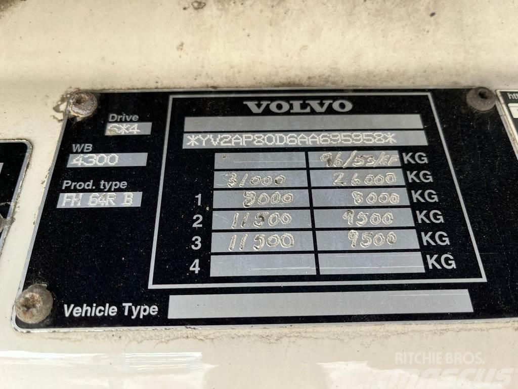 Volvo FH 16 600 6x4 RETARDER / CHASSIS L=6289 mm Wechselfahrgestell