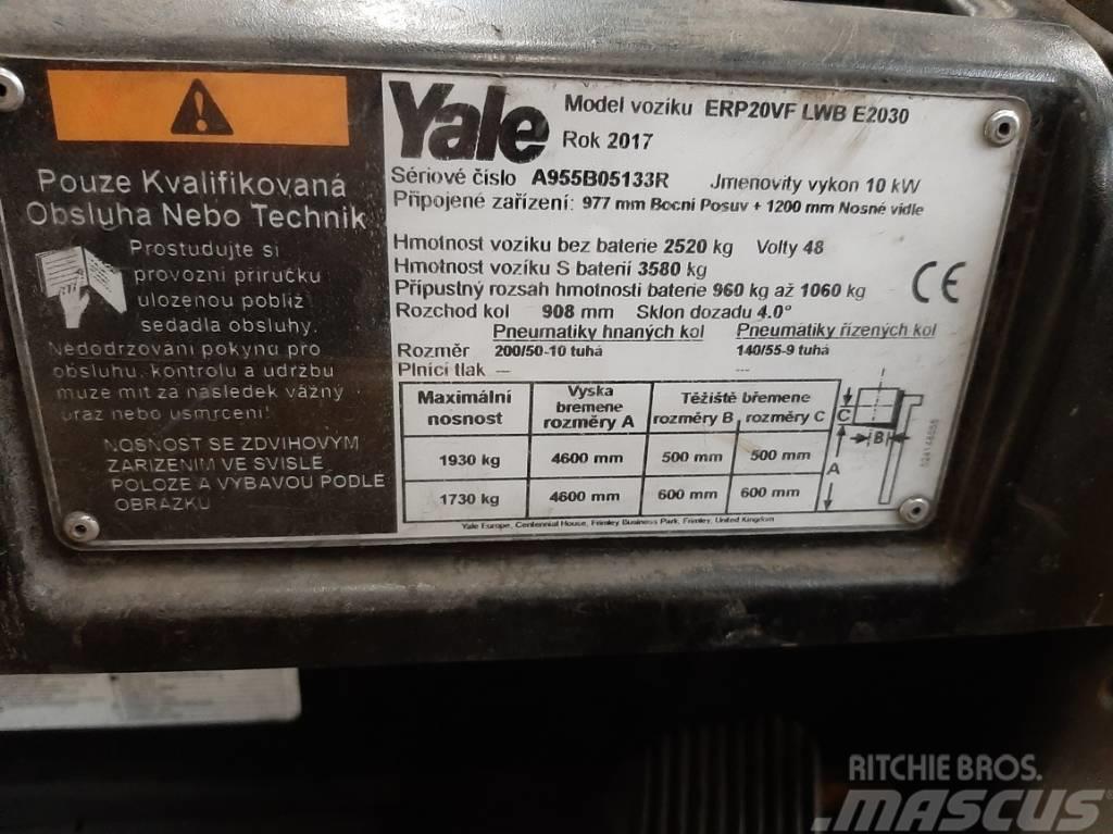 Yale ERP20VFLWB Elektrostapler