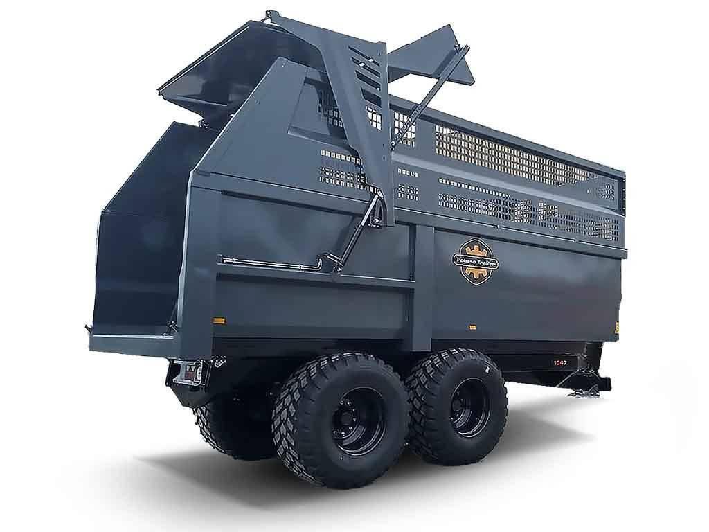 Palmse Trailer Ensilagevagn Mega volym 19 ton 47 kubik NY Kippanhänger