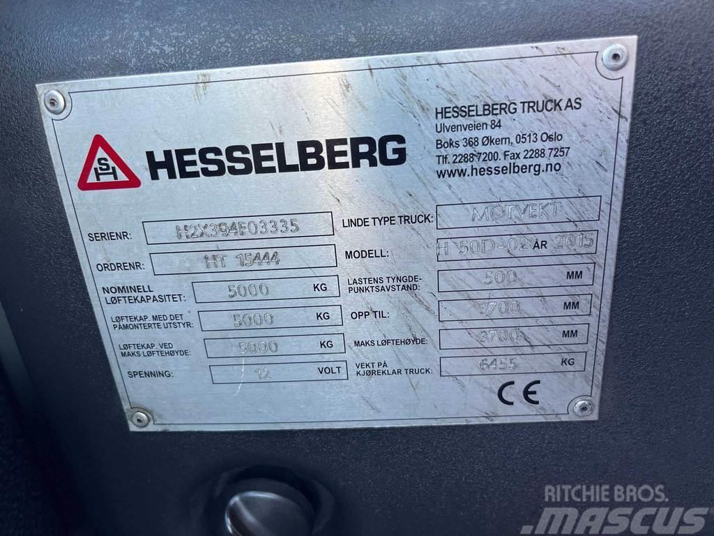 Linde H50D-02 5 TON / 5 METERS Dieselstapler