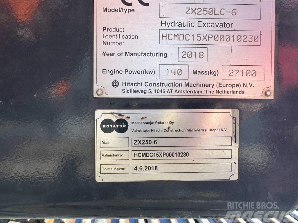 Hitachi ZX 250 LC N-6 Raupenbagger