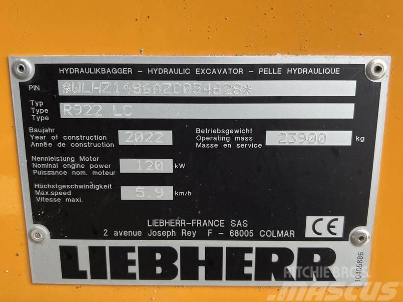 Liebherr R922 LC Raupenbagger