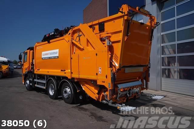 DAF FAN CF 340 Hiab 21 ton/meter laadkraan Müllwagen
