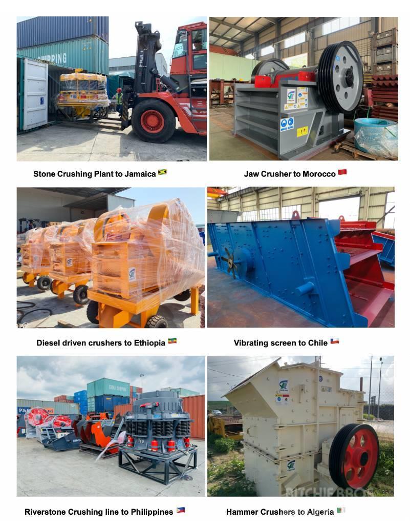 Kinglink belt conveyor for aggregates transport Andere