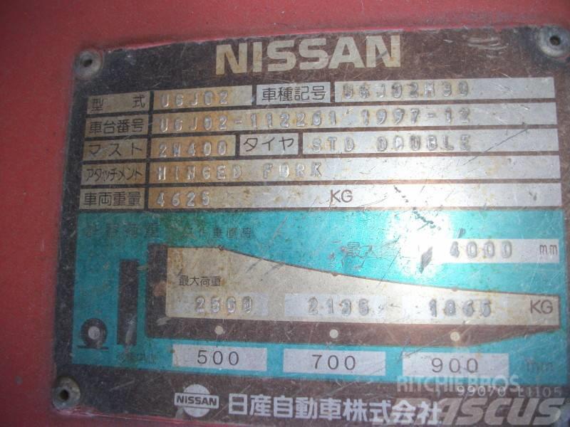 Nissan UGJ02M30 Gasstapler