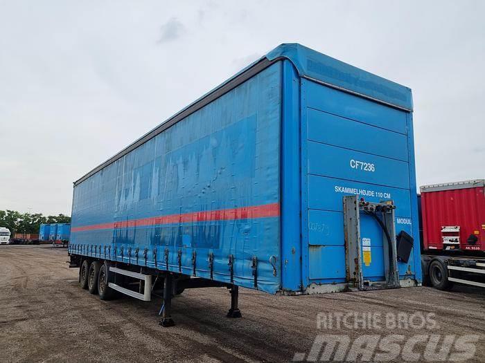  SYSTEM TRAILER S340 | SAF disc | Galvanised Chassi Curtainsiderauflieger
