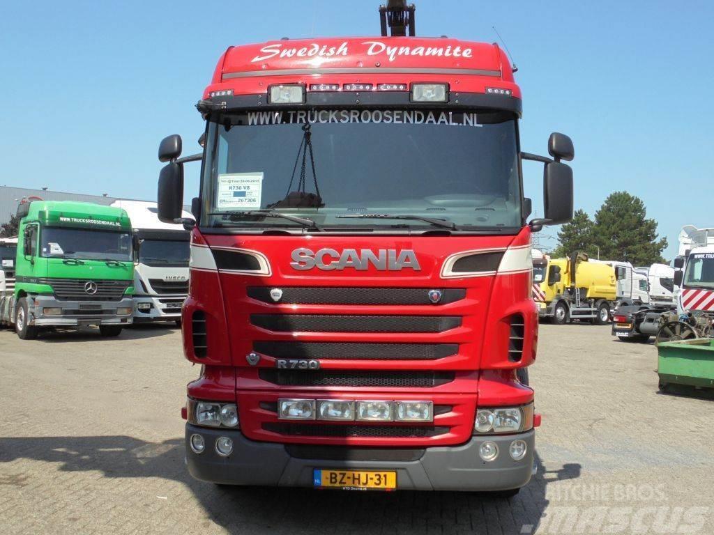 Scania R730 V8 + Euro 5 + Loglift 115Z + 6X4 + DISCOUNTED All-Terrain-Krane
