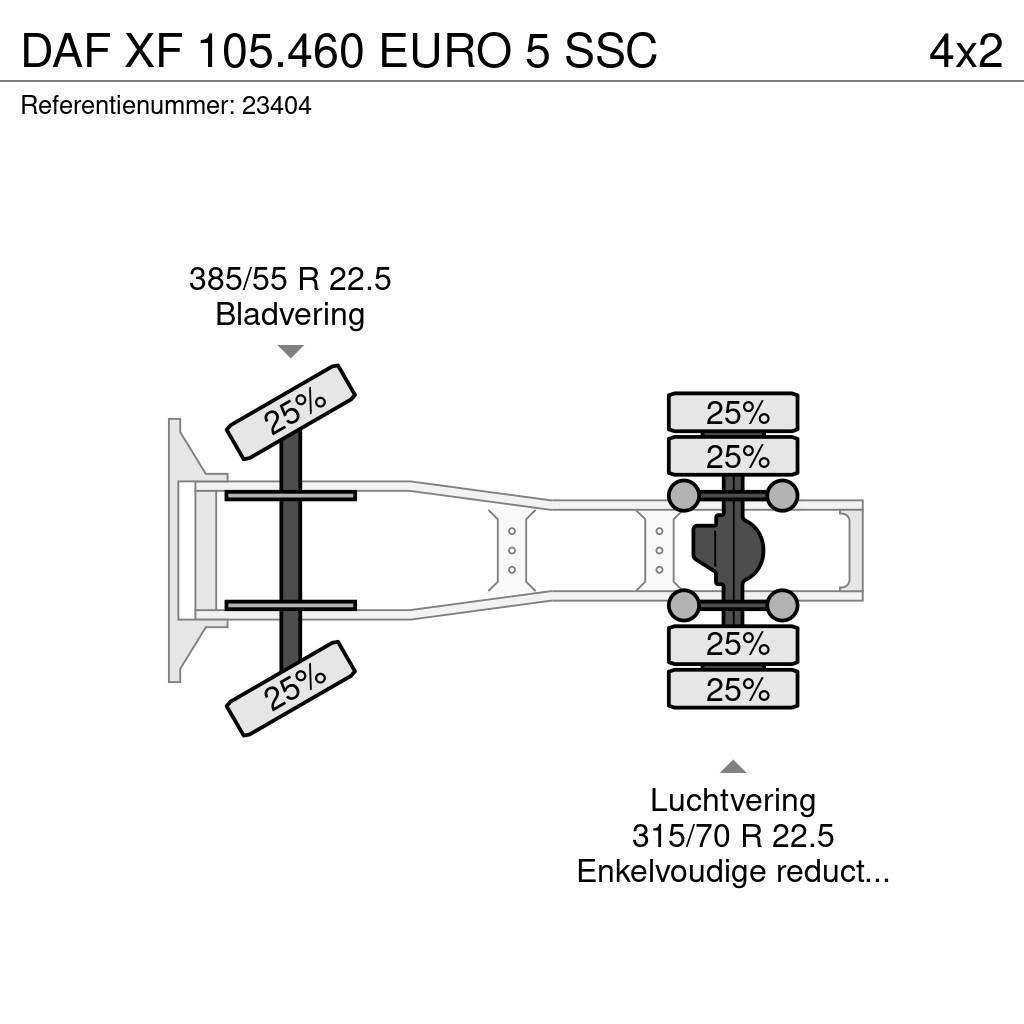 DAF XF 105.460 EURO 5 SSC Sattelzugmaschinen