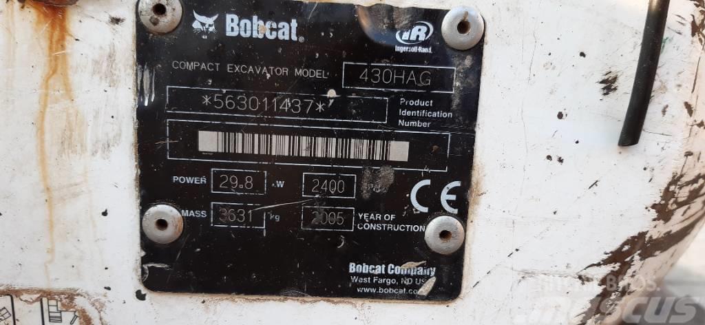 Bobcat 430 HAG Minibagger < 7t