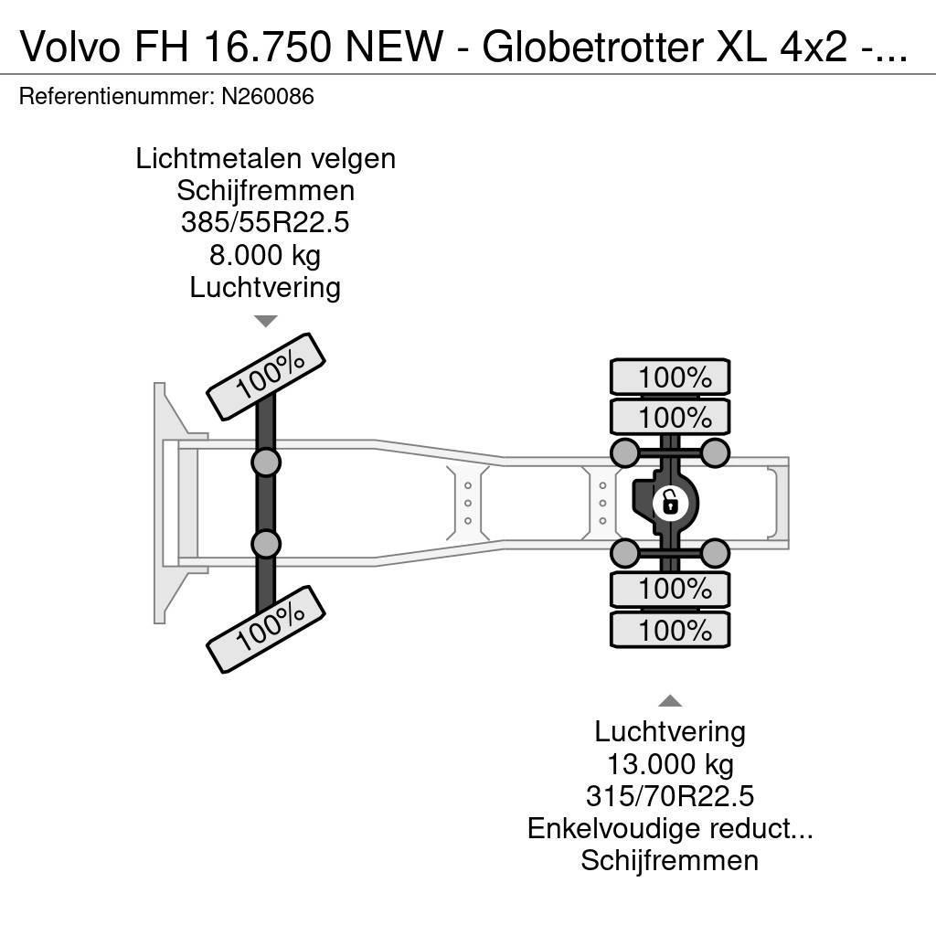 Volvo FH 16.750 NEW - Globetrotter XL 4x2 - Full spec - Sattelzugmaschinen