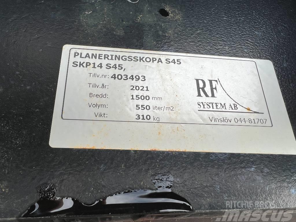  Övrigt Lastning och Gräv RF Skoppaket S45 Baggerlader