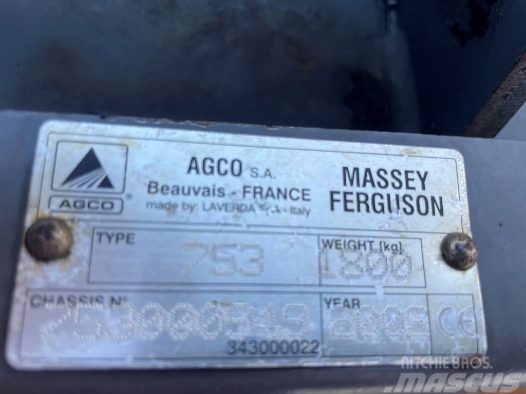  Skärbord / Header  Massey Ferguson 753  / 7246 Erntevorsätze