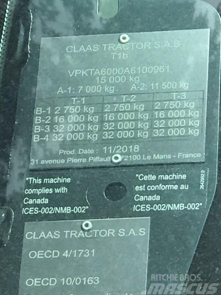 CLAAS 840 Axion Traktoren