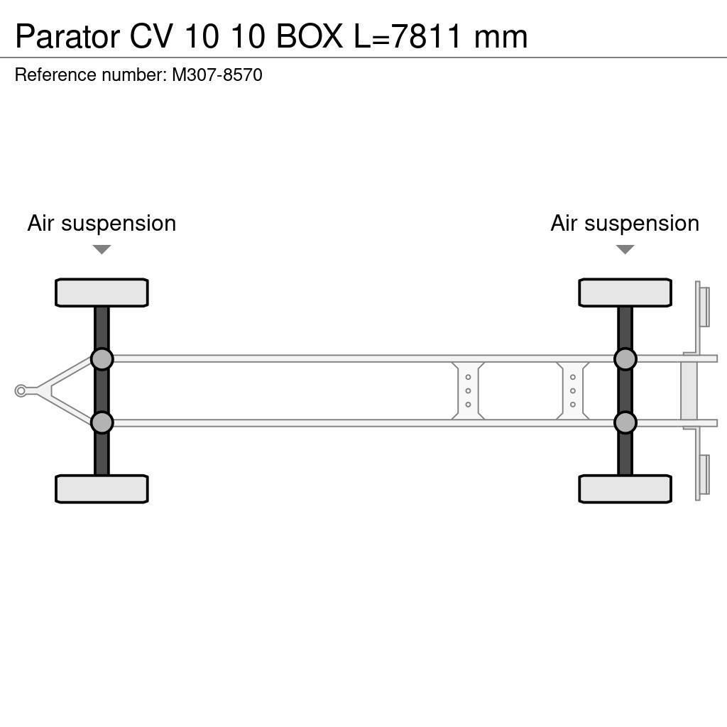 Parator CV 10 10 BOX L=7811 mm Containeranhänger
