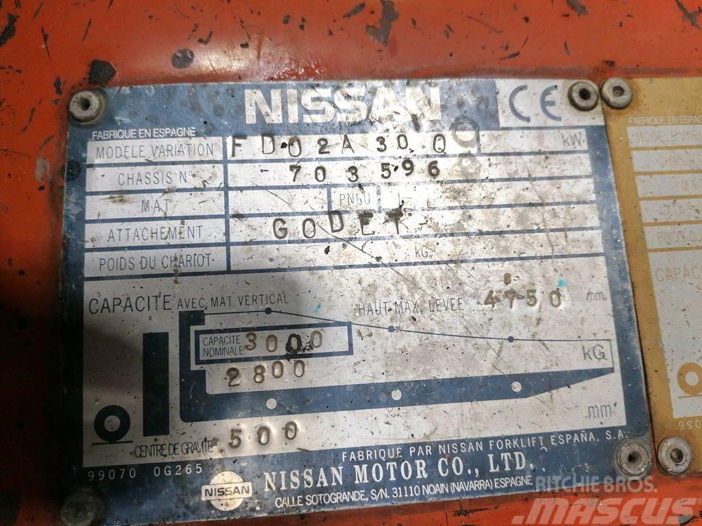 Nissan FGD02A30Q Dieselstapler