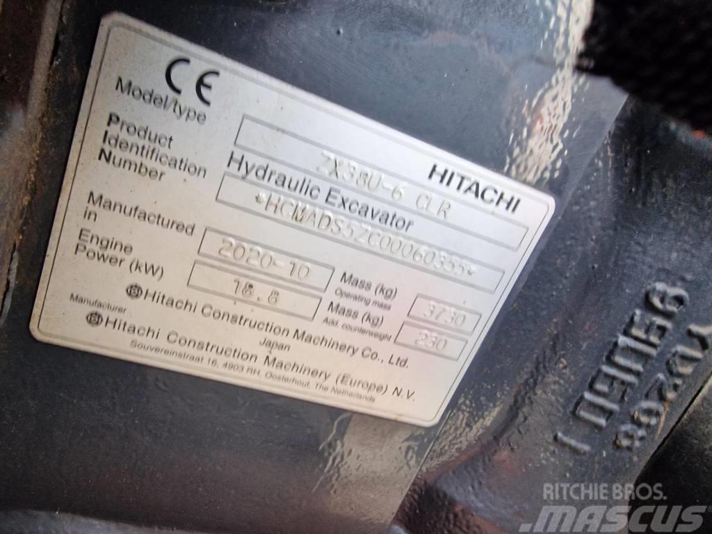 Hitachi ZX38U-6 Minibagger < 7t