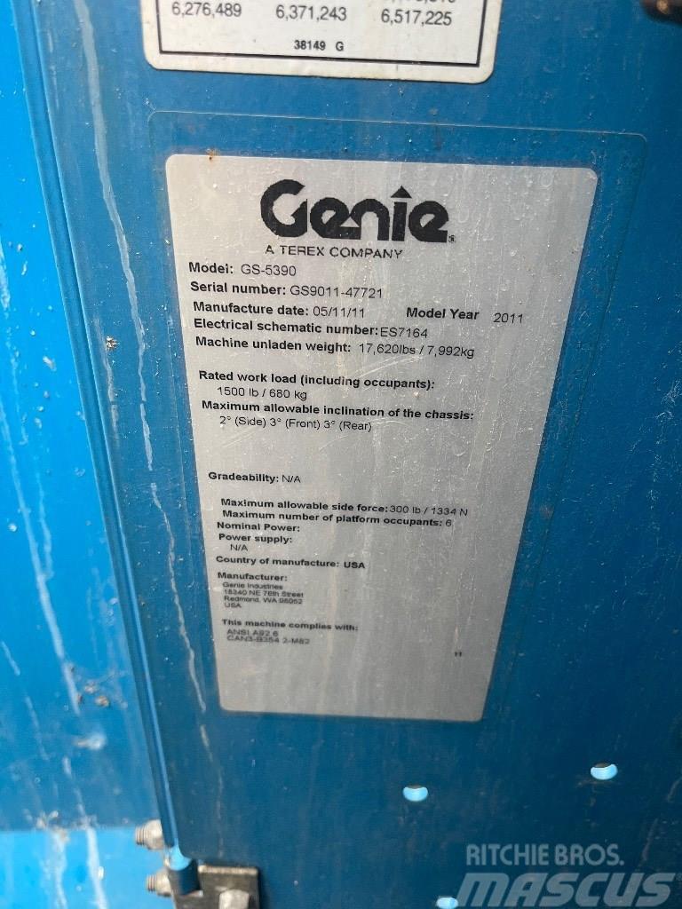 Genie GS 5390 Scheren-Arbeitsbühnen