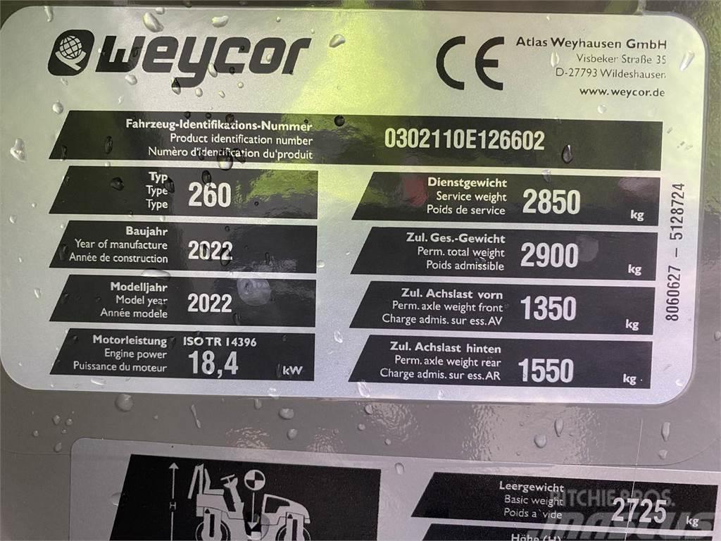 Weycor AW260 Walzen