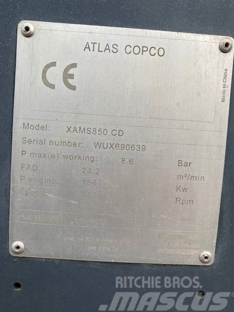 Atlas Copco XAMS 850 CD 7 Kompressoren