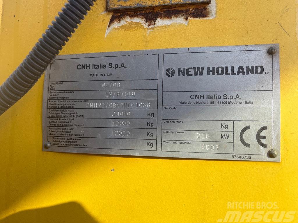 New Holland W 270 B Radlader