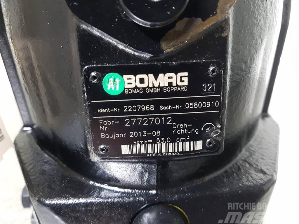 Bomag 05800910-Rexroth A6VM107-R902207968-Drive motor Hydraulik