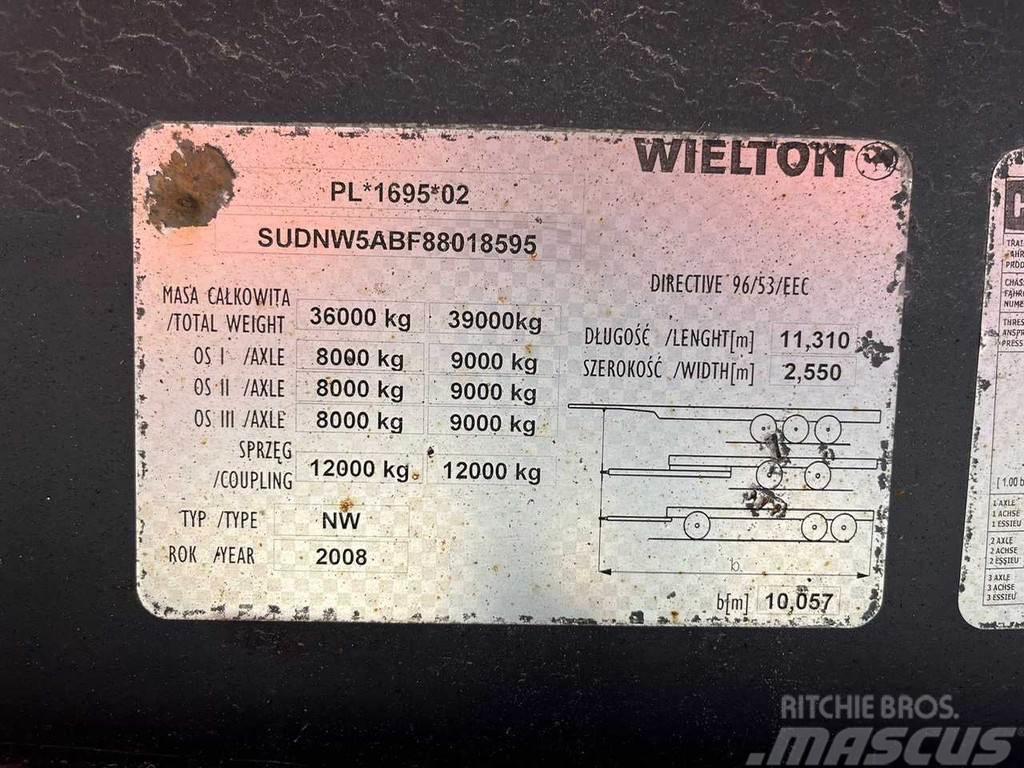 Wielton NW 48 A BOX L=10132 mm / 48 m3 Kippladerauflieger