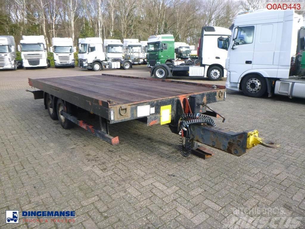  Adcliffe 2-axle drawbar platform trailer 7 t Pritschenanhänger