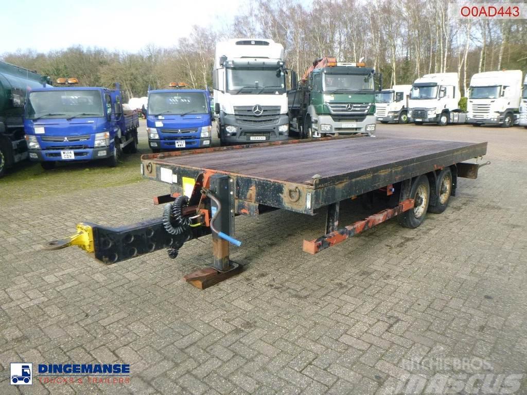  Adcliffe 2-axle drawbar platform trailer 7 t Pritschenanhänger
