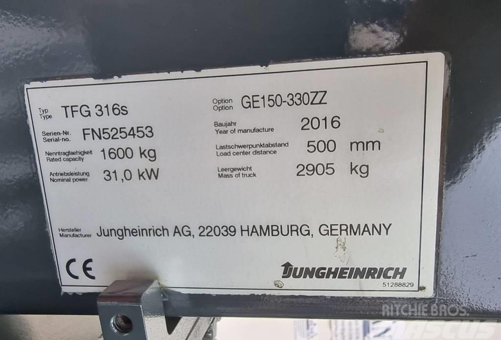 Jungheinrich TFG 316 S Gasstapler