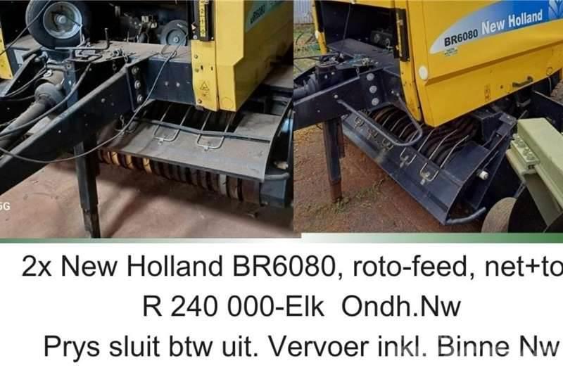 New Holland BR6080 - roto feed - net and twine Andere Fahrzeuge