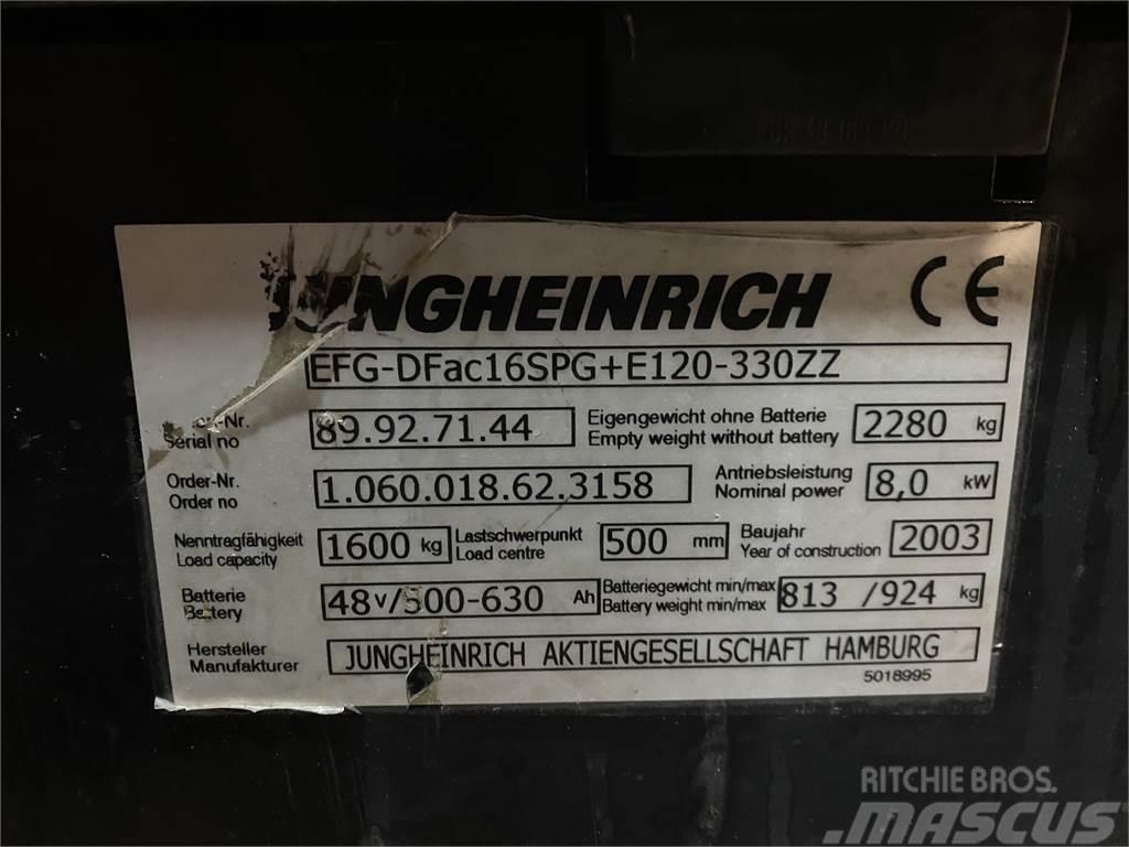 Jungheinrich EFG 16 Elektrostapler