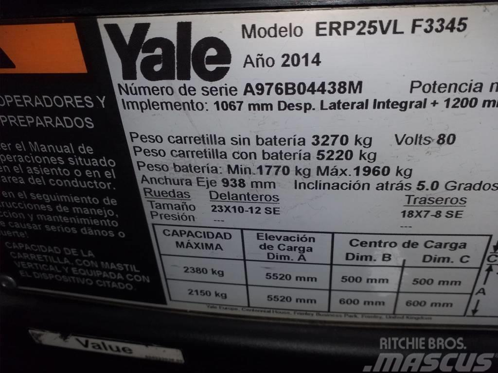 Yale ERP25VL Elektrostapler