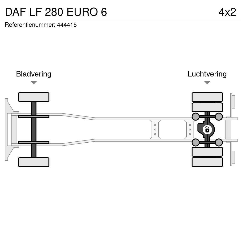 DAF LF 280 EURO 6 Pritsche & Plane