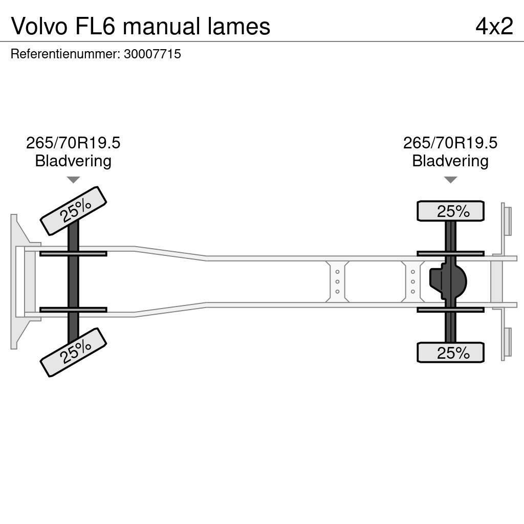 Volvo FL6 manual lames Wechselfahrgestell