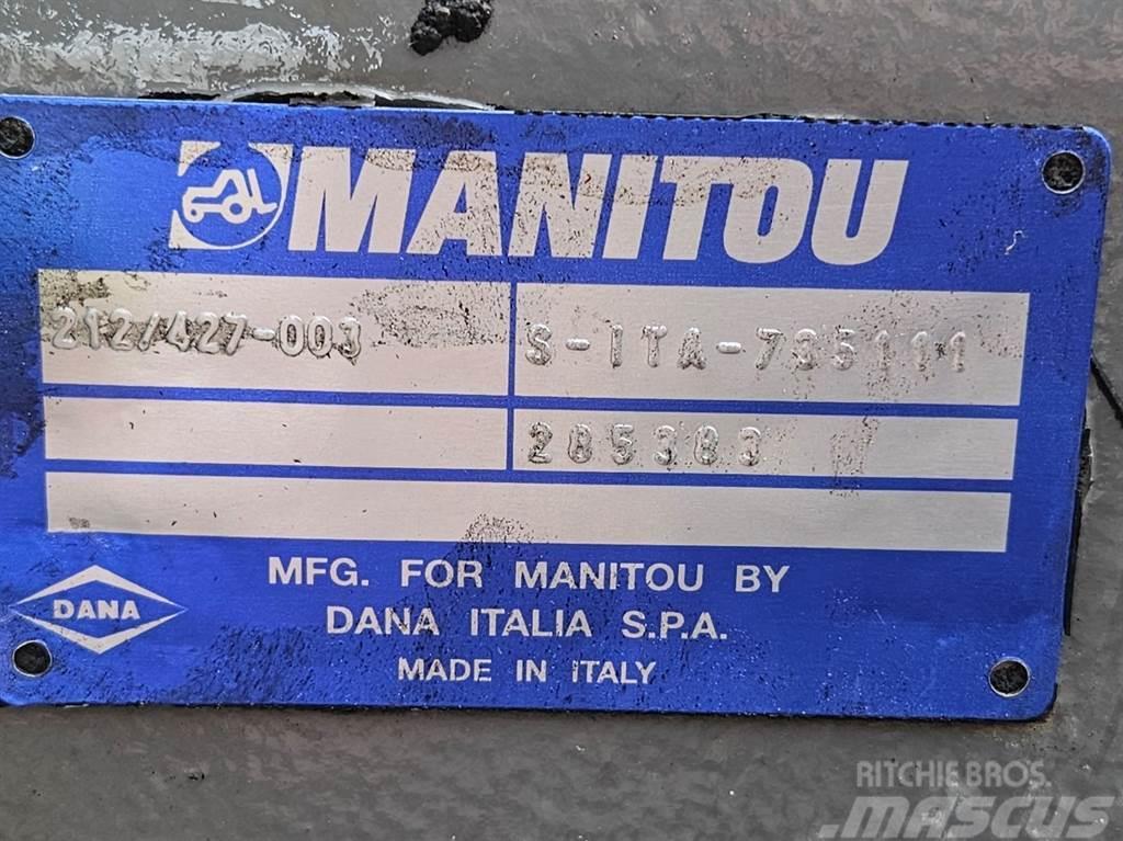 Manitou MT932-Spicer Dana 212/427-003-Axle/Achse/As LKW-Achsen